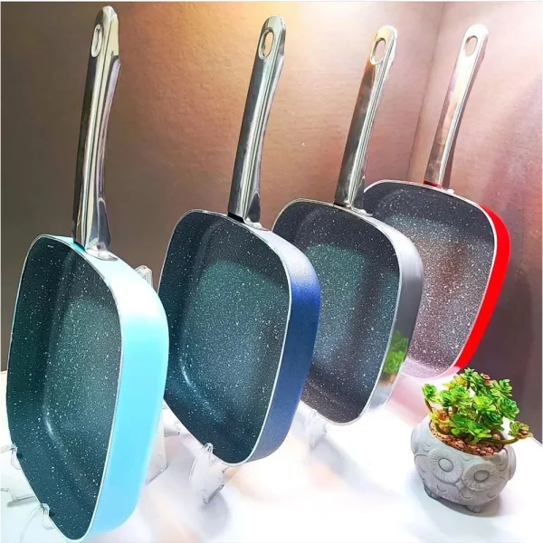 تابه مربع عروس تفلون